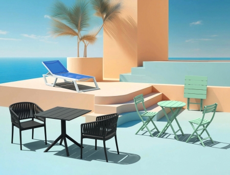 Стол пластиковый Siesta Contract Paris Table 80