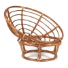 Кресло-качалка "PAPASAN" w 23 и 01 B с подушкой, орех