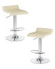 Набор 2 шт Стул барный TOMMY, кремовый