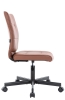 Операторское кресло EP-300 экокожа коричневый