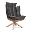 Кресло DС-1565C коричневый HE510-24B и серый
