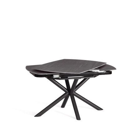 Стол обеденный Winston серый, металл и керамика, прямоугольная столешница