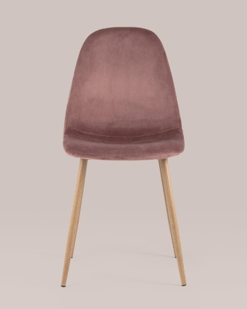 Стул Валенсия велюр пыльно-розовый