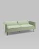 Диван прямой Кассель велюр светло-салатовый Диван прямой Кассель велюр светло-салатовый