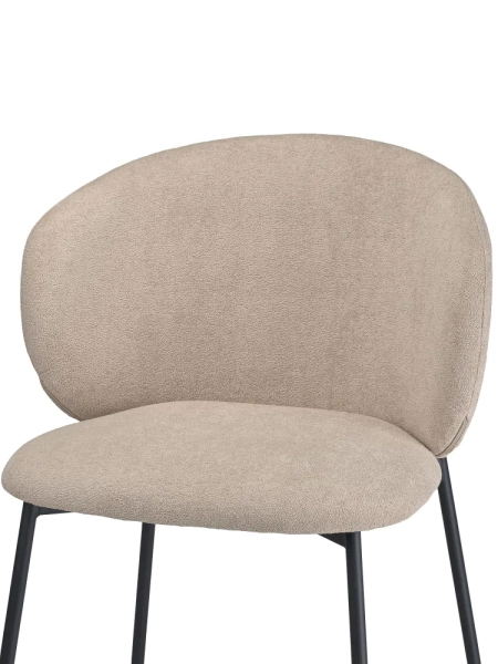 Стул для кухни SOLIS бежевый букле MOSS 130