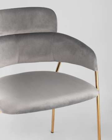 Стул Полин светло-серый 2 шт.