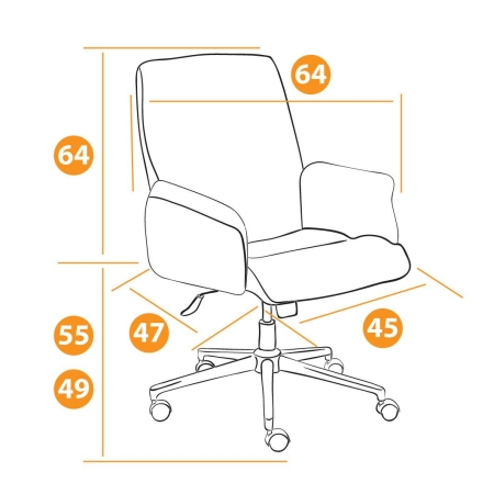 Кресло YORK флок, бежевый