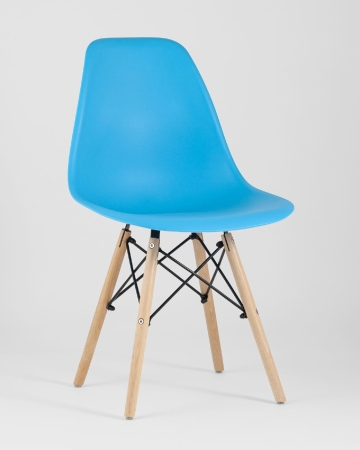 Стул Eames Style DSW бирюзовый (разборный каркас) Стул Eames Style DSW бирюзовый (разборный каркас)