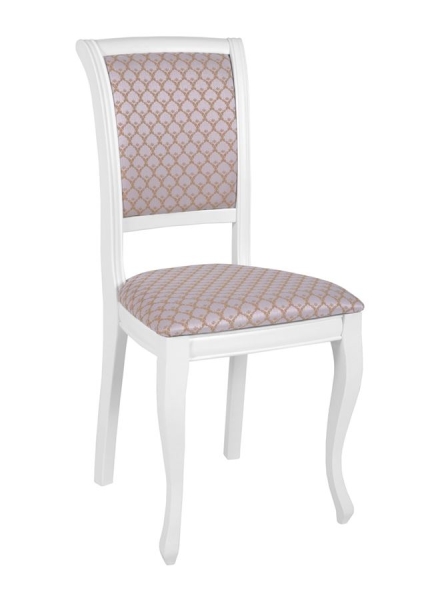 Стул Дионис белый, ткань nota cold