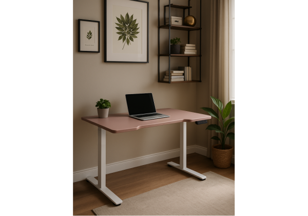 Компьютерный стол Маркос 140х80 розовый, белый Компьютерный стол Маркос 140х80 розовый, белый