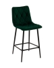 Стул полубарный Одди Diamond велюр темно-зеленый Стул полубарный Одди Diamond велюр темно-зеленый