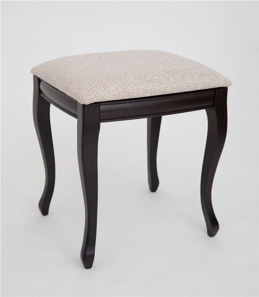 Пуф "Дионис" венге и кремовый, ткань