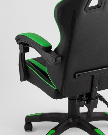 Кресло спортивное TopChairs Shadow черно-зеленый