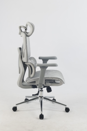 Кресло офисное TopChairs Structo серая сетка