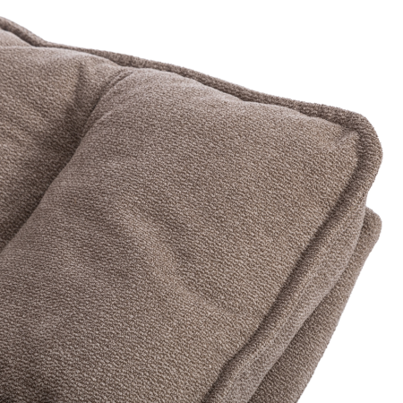 Кресло лаунж Reflex/Рефлекс с пуфом бежевый