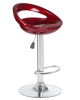 Стул барный DISCO бордовый металлик