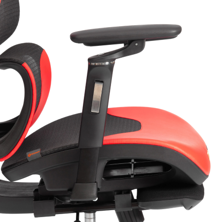 Кресло KingCobra черный и красный