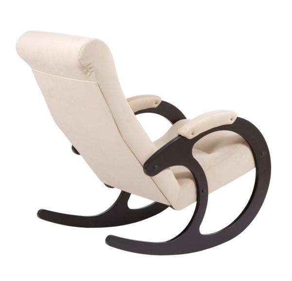 Кресло-качалка 3 венге, ткань V 18