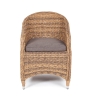 "Равенна" плетеное кресло из искусственного ротанга (гиацинт), соломенный