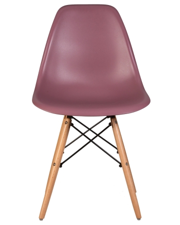 Стул обеденный DSW ножки светлый бук, пыльная роза NX-P-11