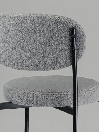 Стул Maso экомех серый HUSH 994