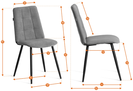 Стул обеденный Asti зеленый велюр