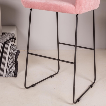 Кресло полубар Oscar Розов/Линк