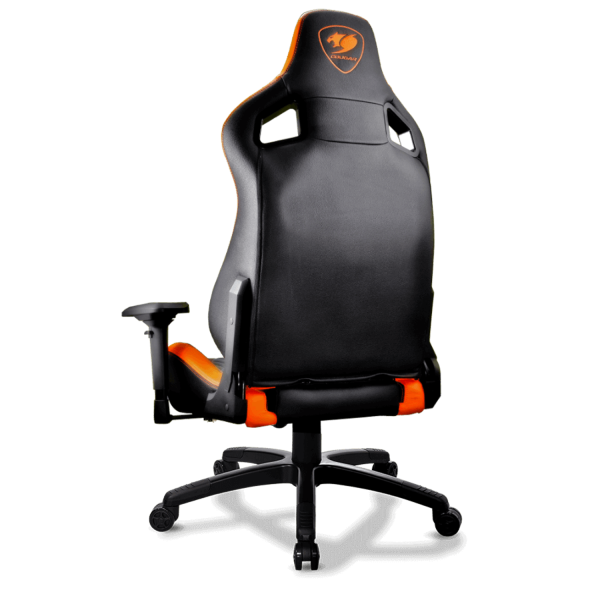 Кресло компьютерное игровое Cougar ARMOR S черный-оранжевый