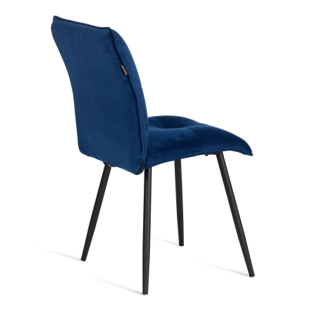 Стул обеденный Sweet синий велюр