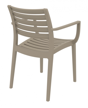 Кресло пластиковое Siesta Contract Artemis бежевый