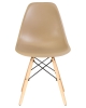 Стул обеденный DSW ножки светлый бук, бежевый GR-03 Стул обеденный DSW ножки светлый бук, бежевый GR-03