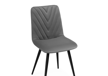 Стул Ральф темно-серый, черный