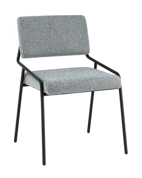 Стул Теллинг шенилл серо-синий Стул Теллинг шенилл серо-синий