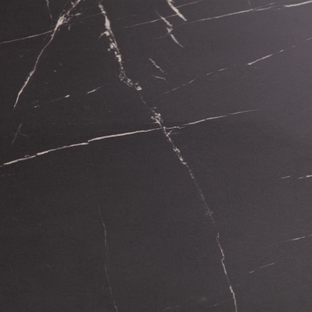 Стол обеденный SMART ЛДСП, 105-140х68,6х75 см, мрамор блэк роял, белый