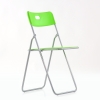 Стул N-299 Fold металлокаркас, пластик светло-зеленый