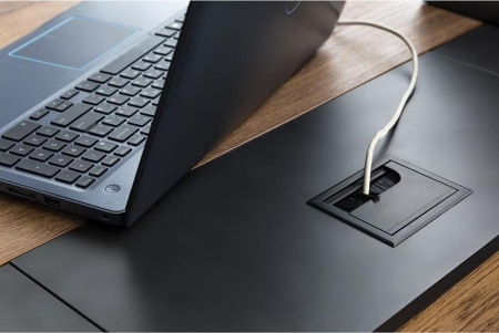 Стол рабочий Loft дуб натуральный, бетон