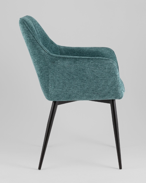 Стул обеденный Lynet рогожка голубой Стул обеденный Lynet рогожка голубой