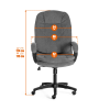 Кресло Комфорт Лт/Comfort Lt (22) светло-коричневый фото в интернет-магазине Stoolmarket
