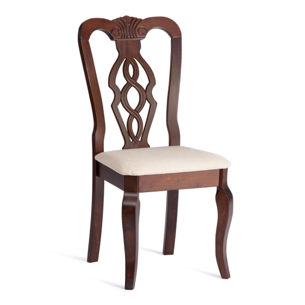 Стул Афродита (Aphrodite) дерево гевея, 46х54х99 см, капучино, ткань кремовая с рисунком (А04) Стул Афродита (Aphrodite) дерево гевея, 46х54х99 см, капучино, ткань кремовая с рисунком (А04)