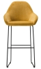 Кресло бар Kent Желт/Линк