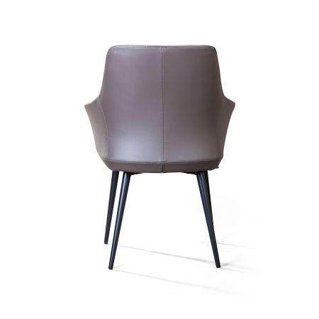 Стул с подлокотниками FRANK рогожка комби бежевый