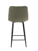 Стул полубарный Base экомех зеленый HUSH 617 60см