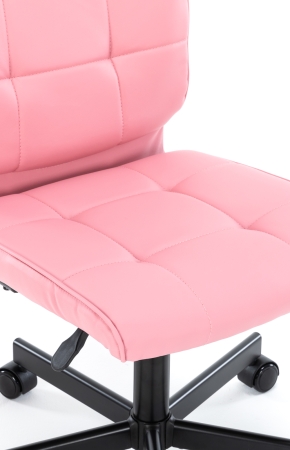 Операторское кресло EP-300 экокожа розовый