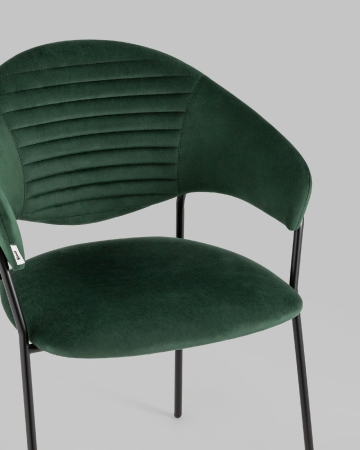 Стул Алексис велюр зеленый