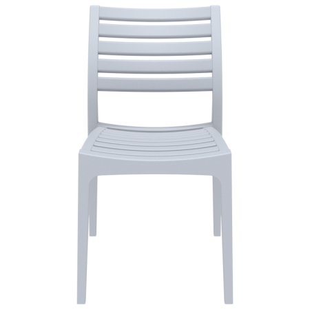 Стул пластиковый Siesta Contract Ares серебристый