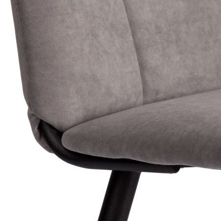 Стул обеденный Asti серый велюр