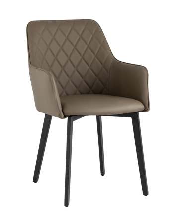 Стул Прайм экокожа коричневый