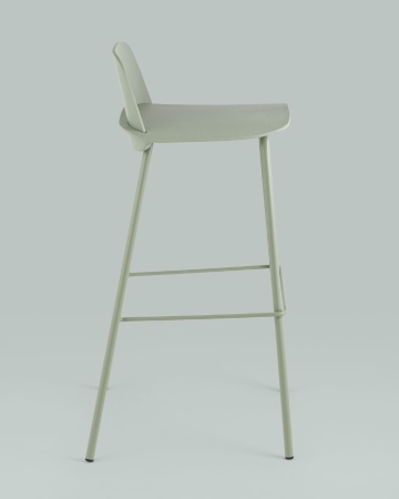 Стул барный Mist серо-зеленый 4 шт.