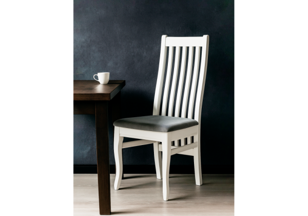 Стул деревянный Арлет белый, tenerife stone Стул деревянный Арлет белый, tenerife stone