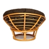 Кресло "PAPASAN" 23/01 W с подушкой мед, ткань коричневый, 3М7-147 фото в интернет-магазине Stoolmarket